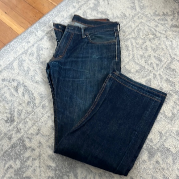 Levi’s salvage edge 514 leather patch - Picture 2 of 6